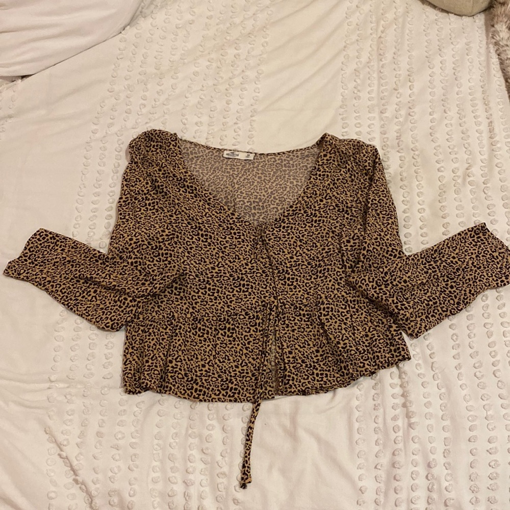 Cheetah blouse